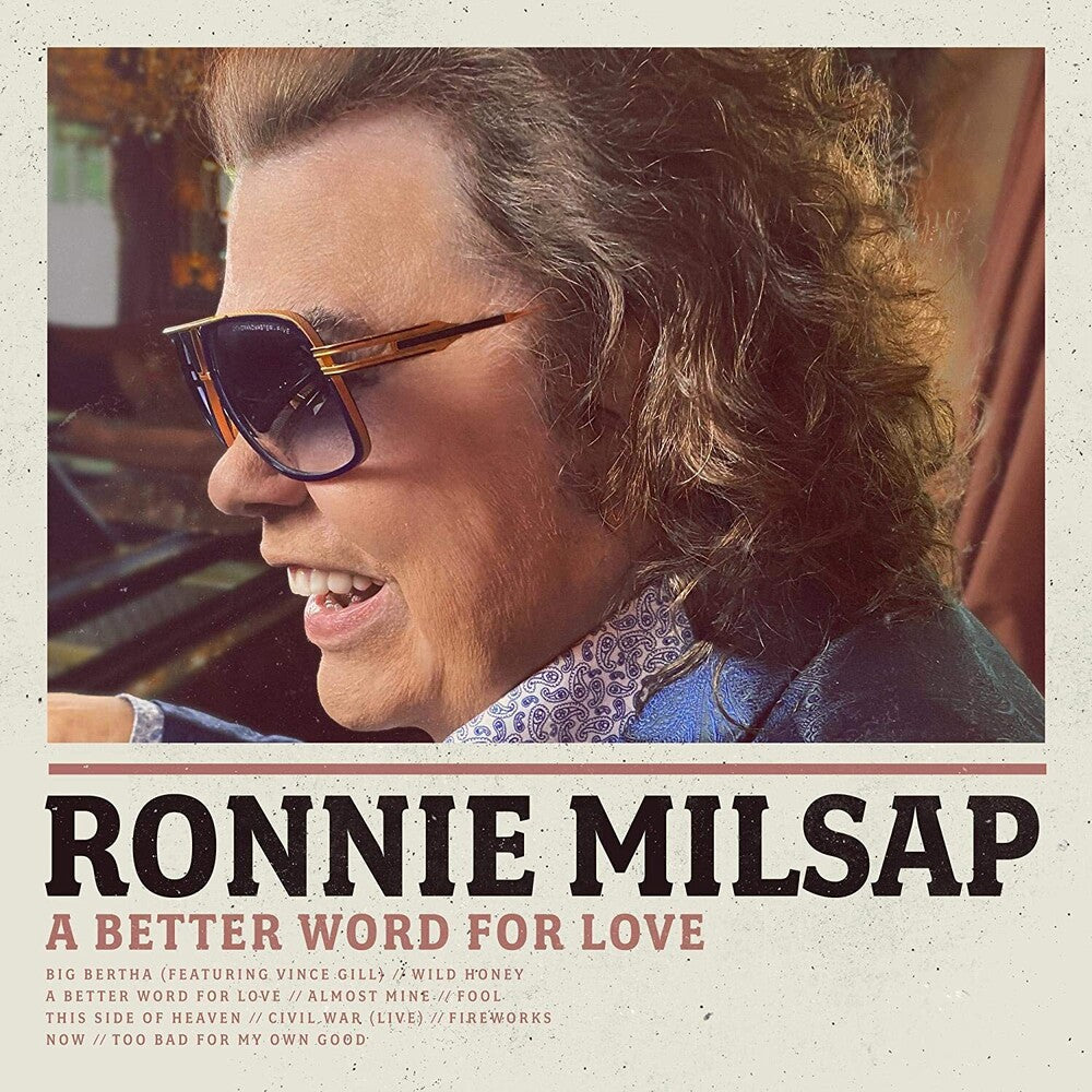 the album cover for Ronnie Mislap - Better Word For Love