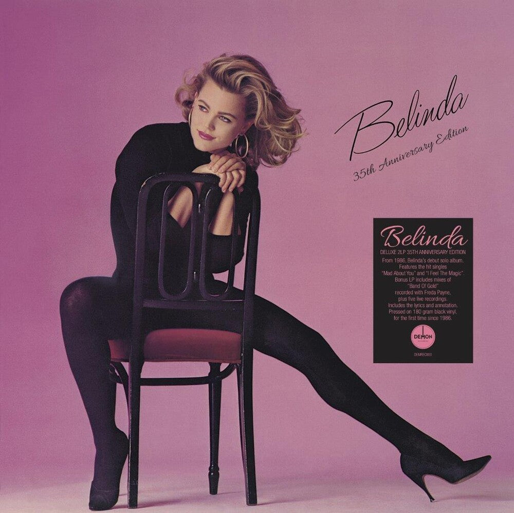 the album cover for Belinda Carlisle - Belinda: 35th Anniversary Edition (Blk) [180 Gram] (Uk)
