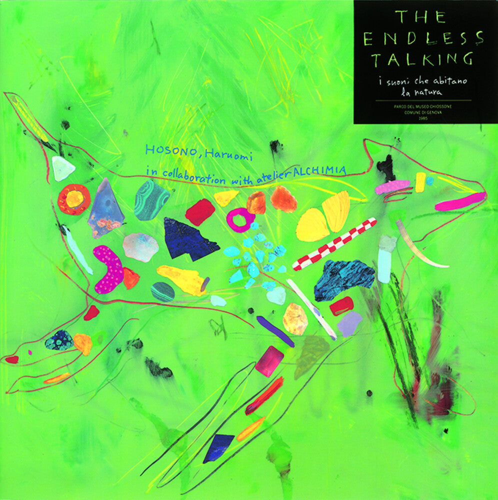 the album cover for Haruomi Hosono - Endless Talking [LP]