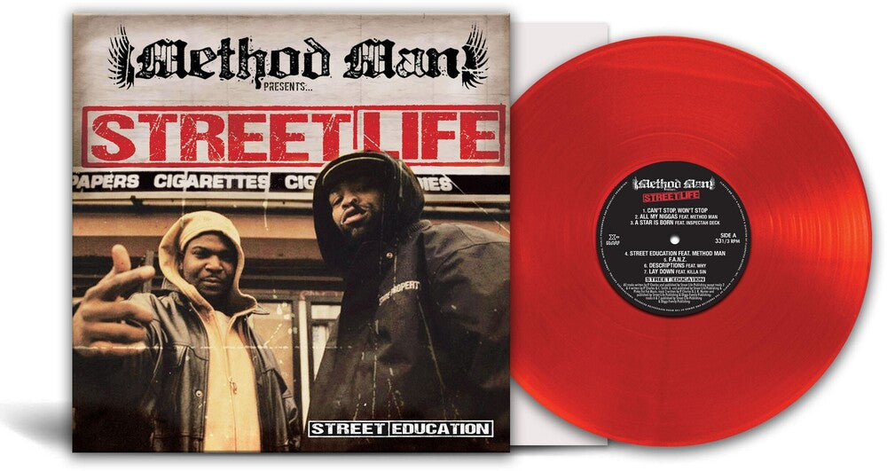 the album cover for Method Man - Method Man Presents Street Life