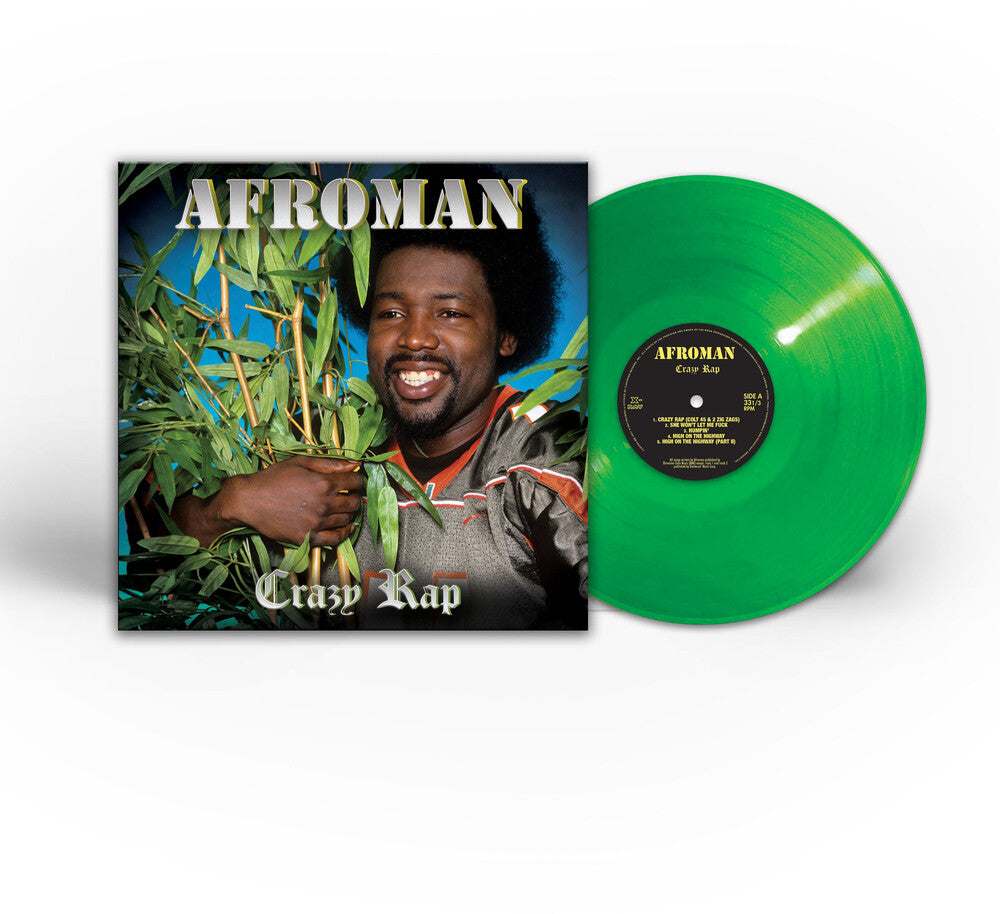 the album cover for Afroman - Crazy Rap
