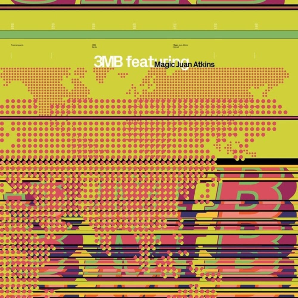 the album cover for 3mb / Magic Juan Atkins - 3mb Featuring Magic Juan Atkins (2pk)