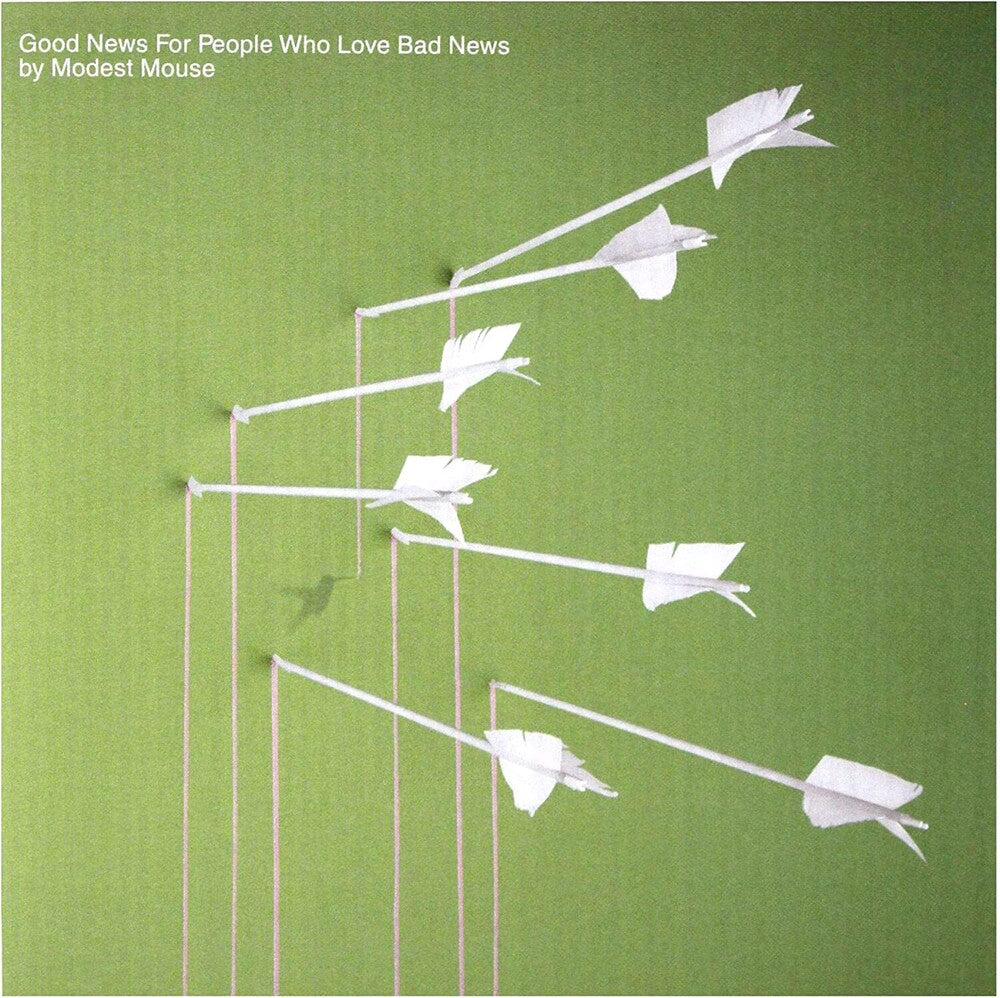 the album cover for Modest Mouse - Good News For People Who Love Bad
