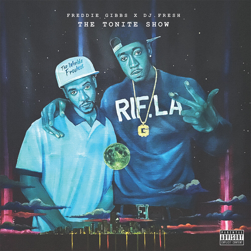 the album cover for Dj Fresh / Freddie Gibbs - Tonite Show