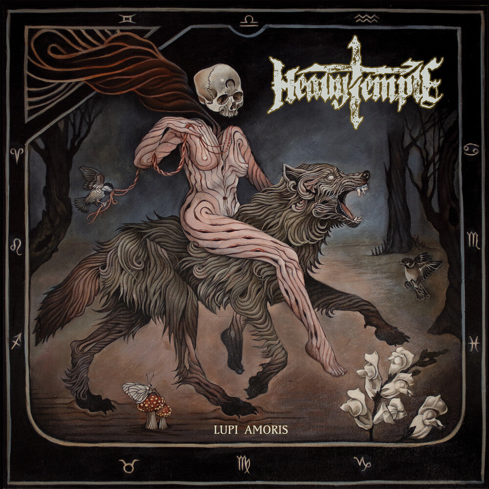 the album cover for Heavy Temple - Lupi Amoris (Bloody Mary Vinyl) (Blk) [Colored Vinyl] (Red)