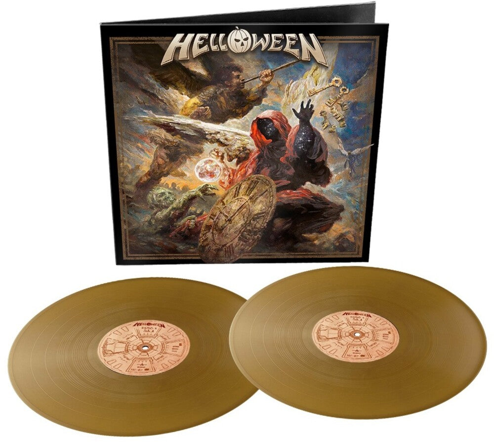 the album cover for Helloween - Helloween [Gold 2LP]