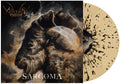 the album cover for Alluvial - Sarcoma (Beer/Black Splatter) [Colored Vinyl] [Limited Edition]