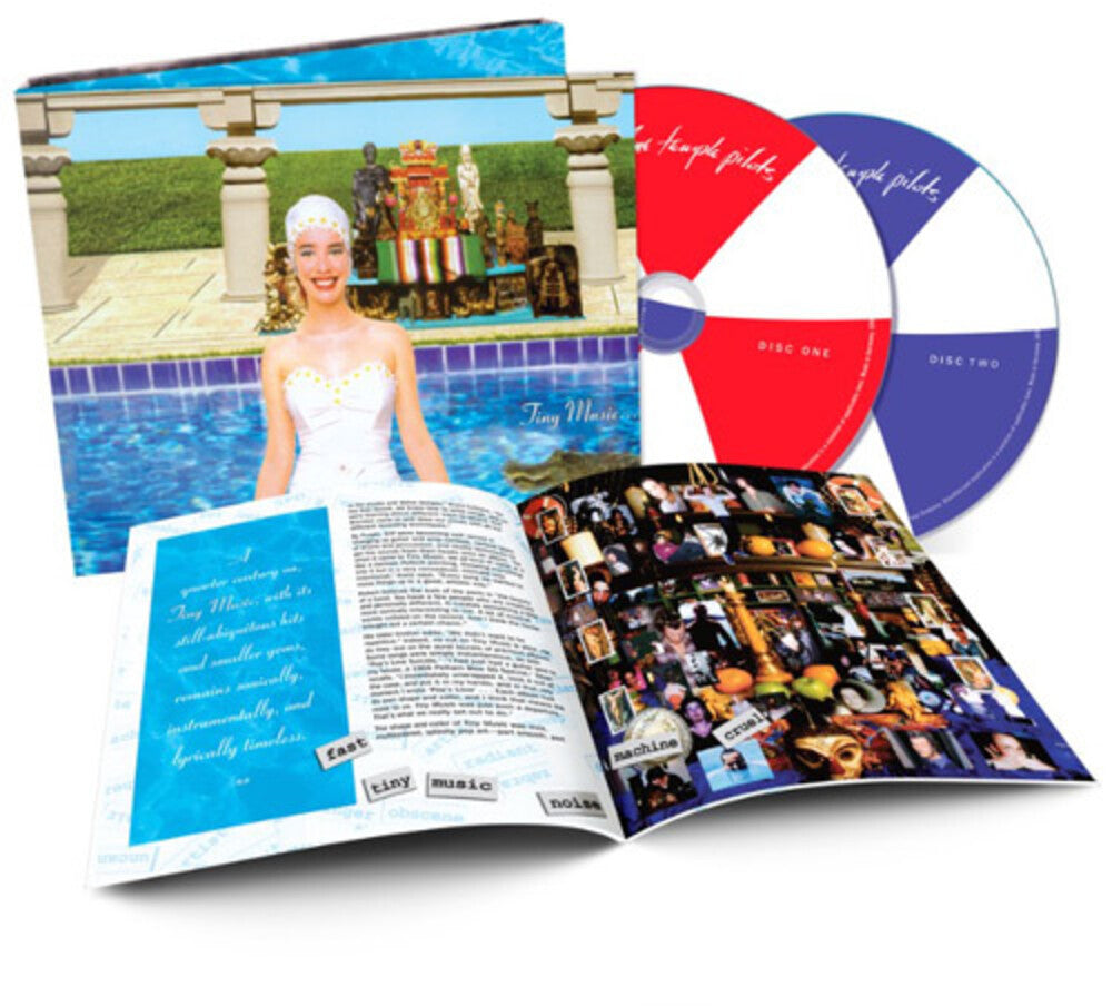 the album cover for Stone Temple Pilots - Tiny Music... Songs From The Vatican Gift Shop: Remastered [Deluxe 2CD]