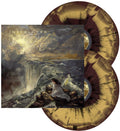 the album cover for Interloper - Search Party (Mustard & Brown W/ Black Swirl)