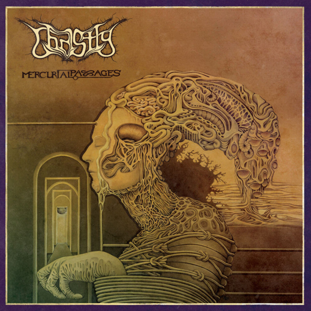the album cover for Ghastly - Mercurial Passages