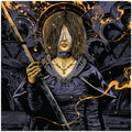 the album cover for Shunsuke Kida  (Blk) (Blue) (Colv) (Gate) - Demon's Souls / O.S.T. (Swirl Vinyl) (Blk) (Blue)