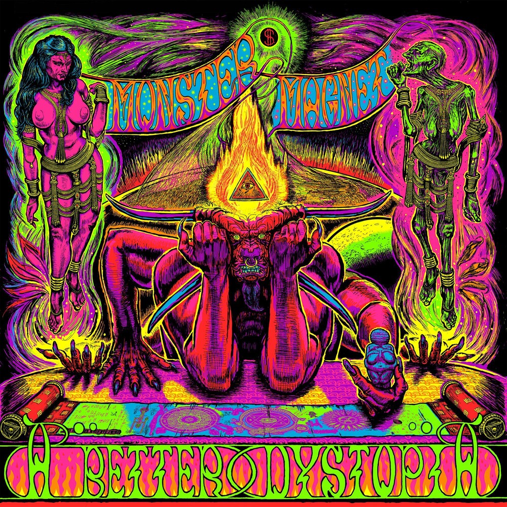 the album cover for Monster Magnet - A Better Dystopia [2LP]