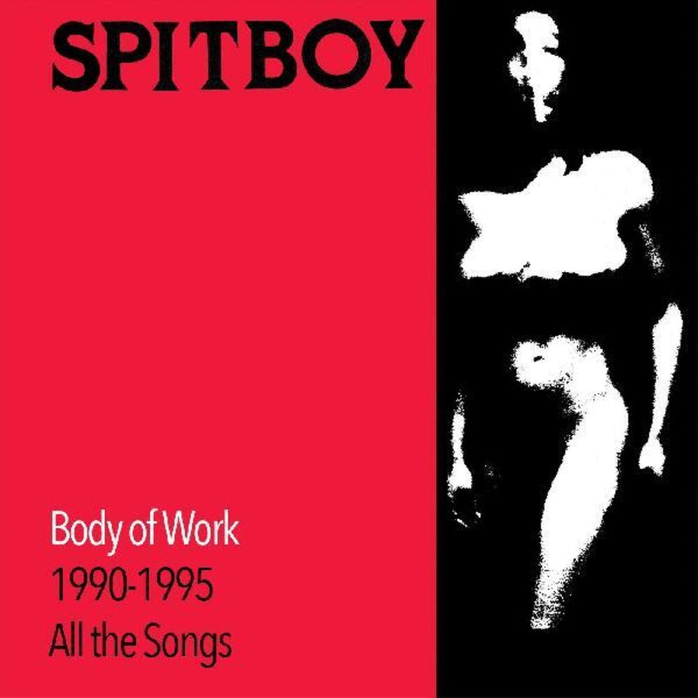 the album cover for Spitboy - Body Of Work (Blk) [Colored Vinyl] (Red) [Download Included]