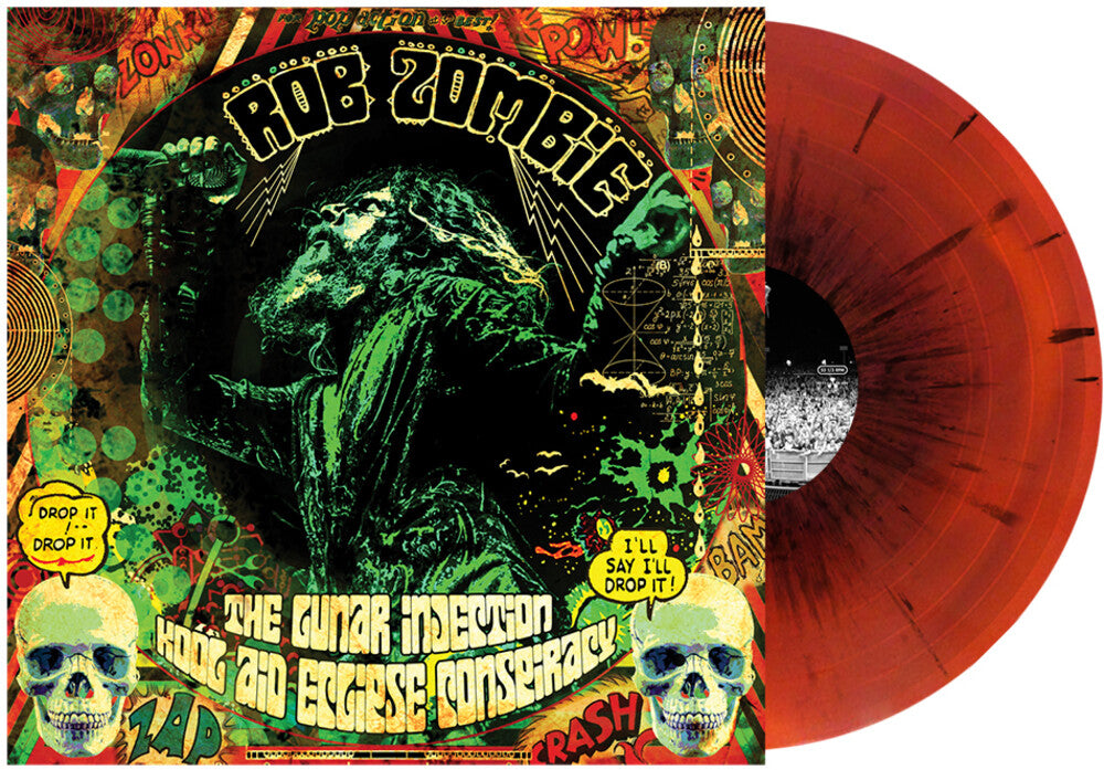 the album cover for Rob Zombie - Lunar Injection Kool Aid Eclipse Conspiracy (Blk)
