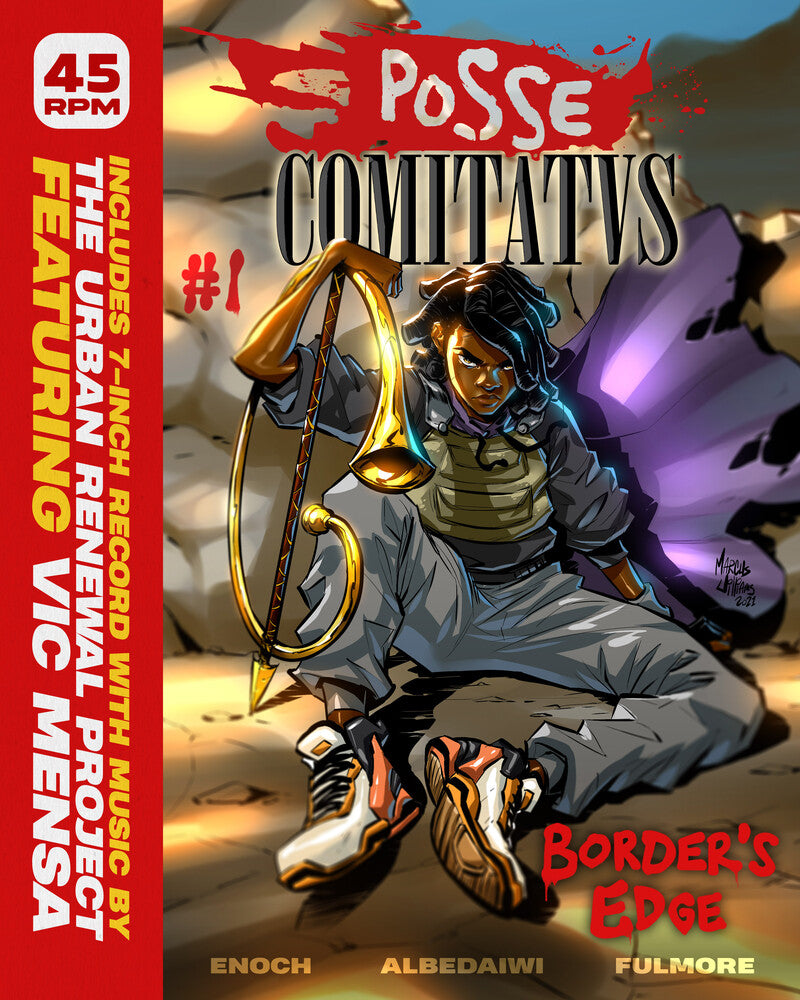the album cover for Urban Renewal Project - Posse Comitatvs #1: Border's Edge [RSD Drops 2021]