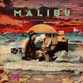 the album cover for Anderson .Paak - Malibu [RSD Essential Orange w/ White Splatter LP]