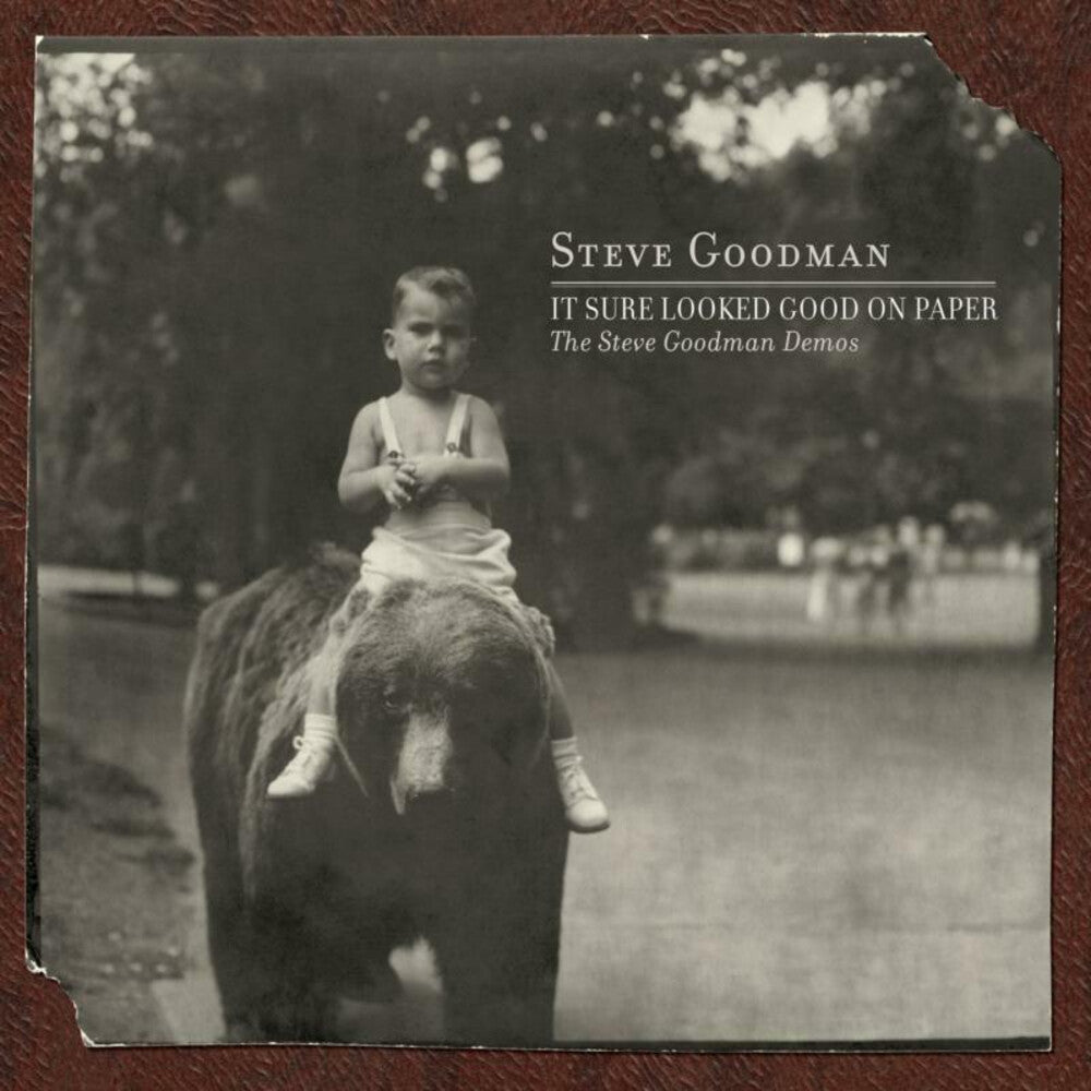 the album cover for Steve Goodman - It Sure Looked Good On Paper: The Steve Goodman Demos