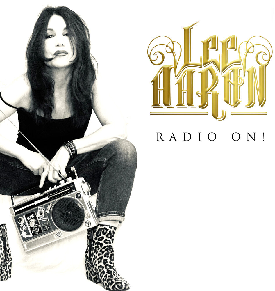 the album cover for Lee Aaron - Radio On (White Vinyl) [Colored Vinyl] (Gate) (Wht)