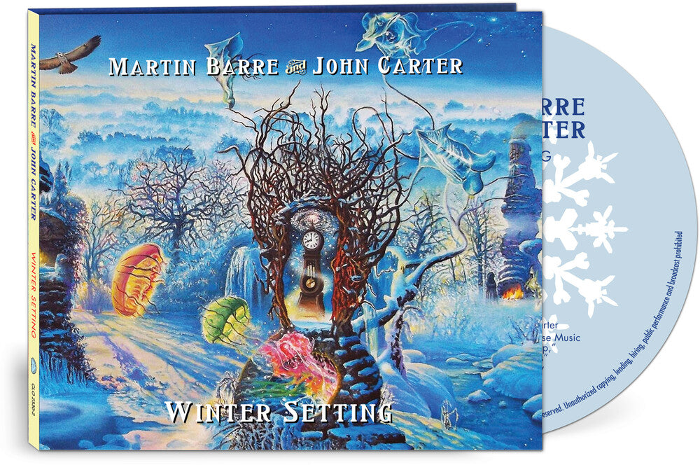 the album cover for Martin Barre - Winter Setting