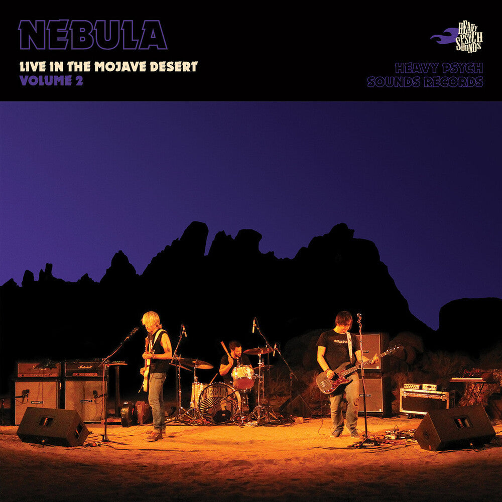 the album cover for Nebula - Nebula Live In The Mojave Desert 2