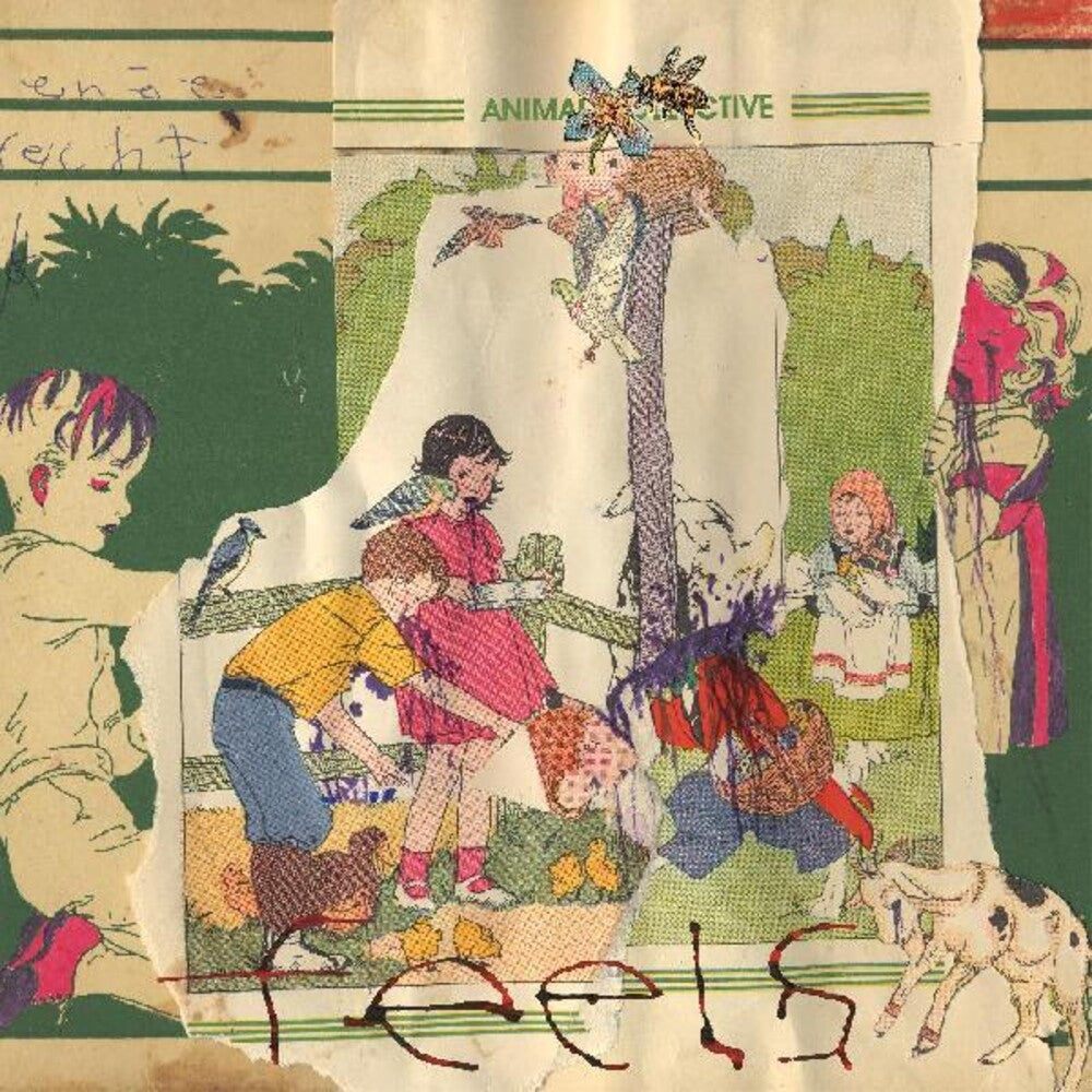 the album cover for Animal Collective - Feels [Download Included]