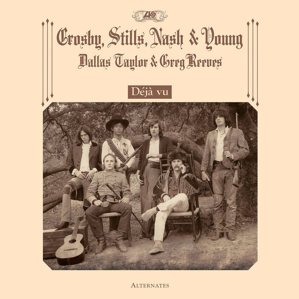 the album cover for Crosby, Stills, Nash & Young - Déjà vu Alternates [RSD Drops 2021]