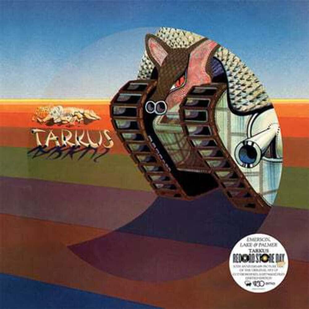 the album cover for Emerson, Lake & Palmer - Tarkus [RSD Drops 2021]
