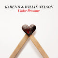 the album cover for Karen O & Willie Nelson - Under Pressure  [RSD Drops 2021]