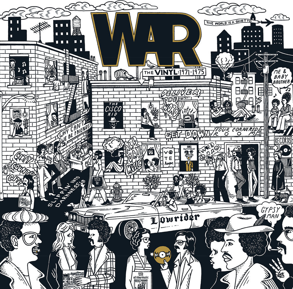 the album cover for War - The Vinyl: 1971-1975 [RSD Drops 2021]