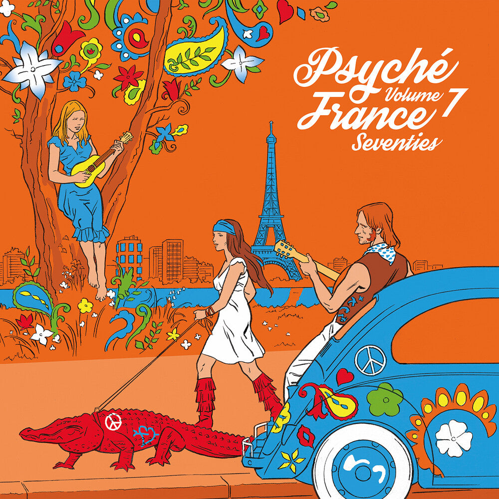 the album cover for Various Artists - Psyché France Vol.7 [RSD Drops 2021]