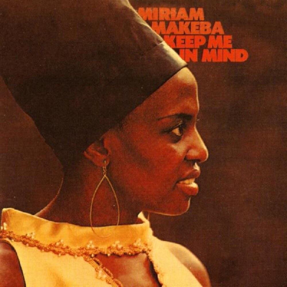 the album cover for Miriam Makeba - Keep Me In Mind