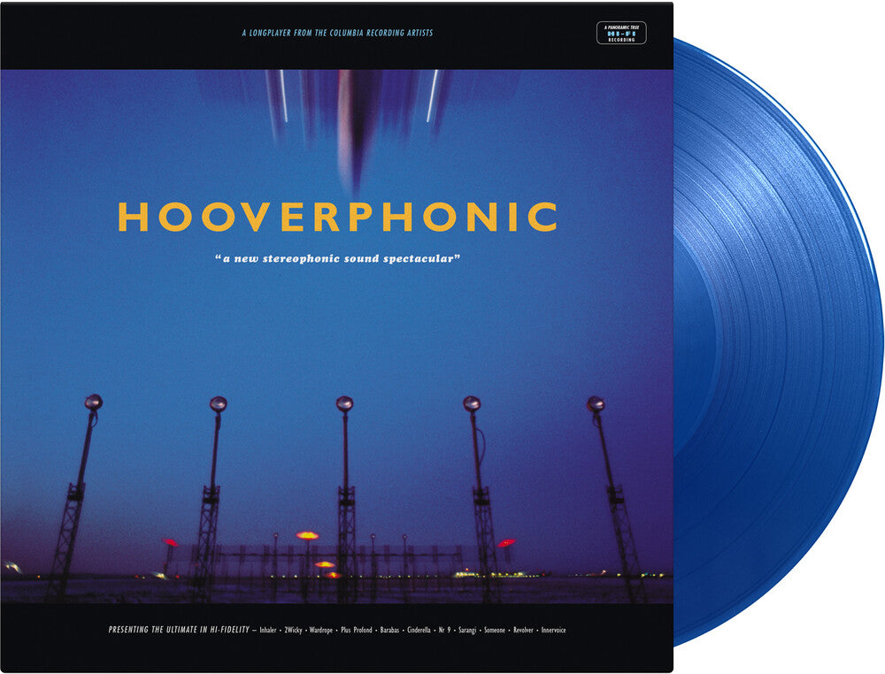 the album cover for Hooverphonic - New Stereophonic Sound Spectacular (Blue) [Colored Vinyl]
