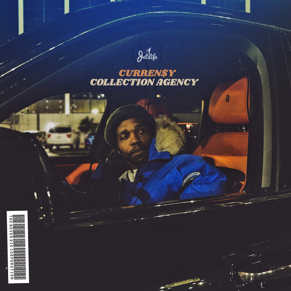 the album cover for Currensy - Collection Agency (Orange Vinyl) [Colored Vinyl] (Org)