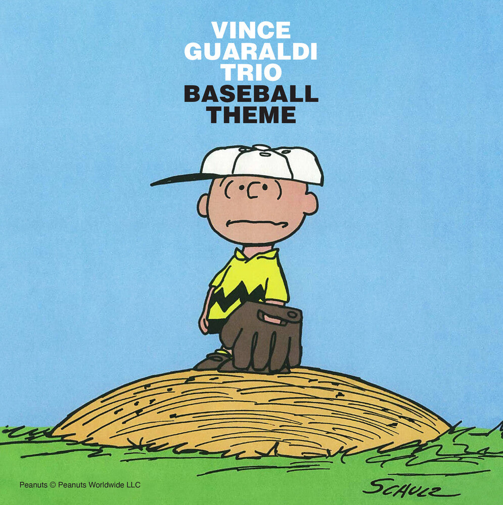 the album cover for Vince Guaraldi Trio - Baseball Theme [RSD 2022]