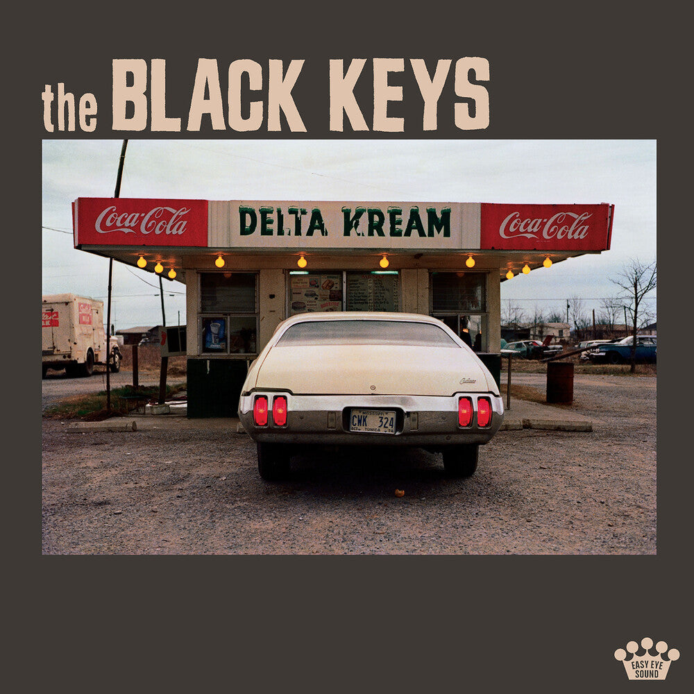 the album cover for The Black Keys - Delta Kream [Indie Exclusive Limited Edition Smokey LP]