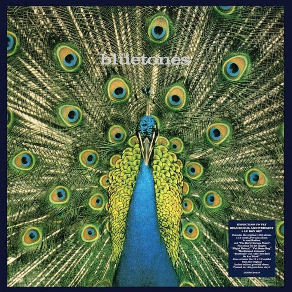the album cover for Bluetones - Expecting To Fly: 25th Anniversary (Blue) (Box)