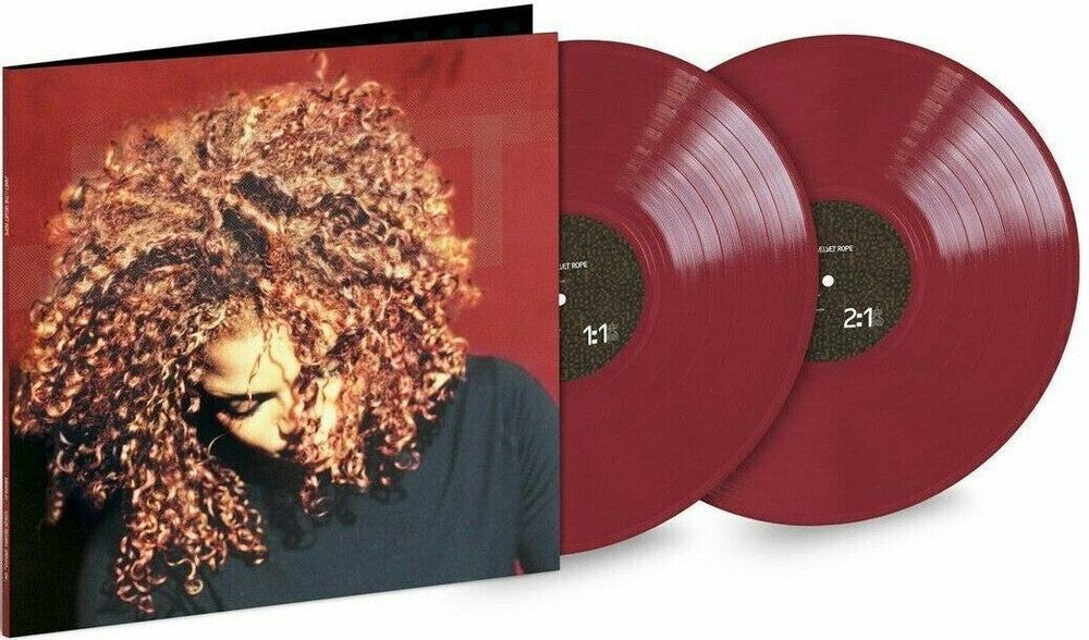 the album cover for Janet Jackson - Velvet Rope (Red) (Asia)