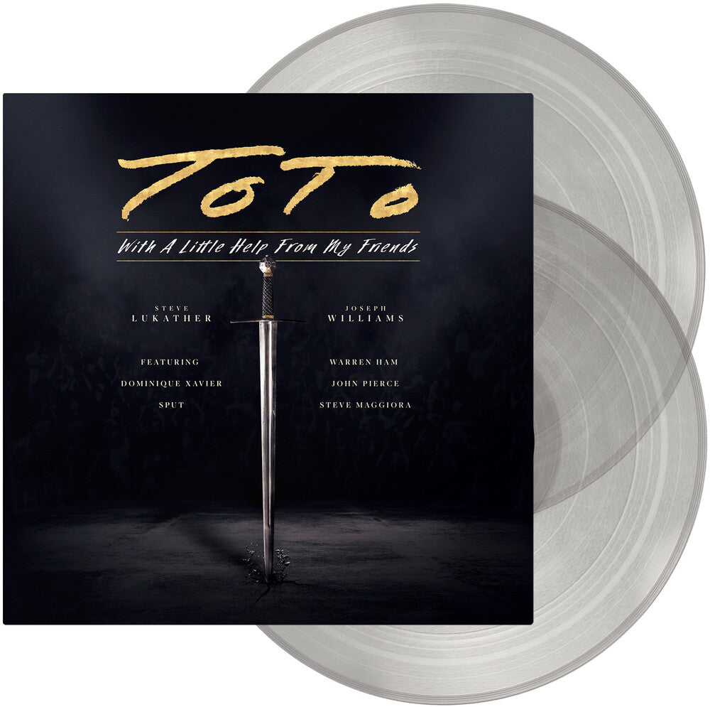the album cover for Toto - With A Little Help From My Friends [Transparent 2LP]