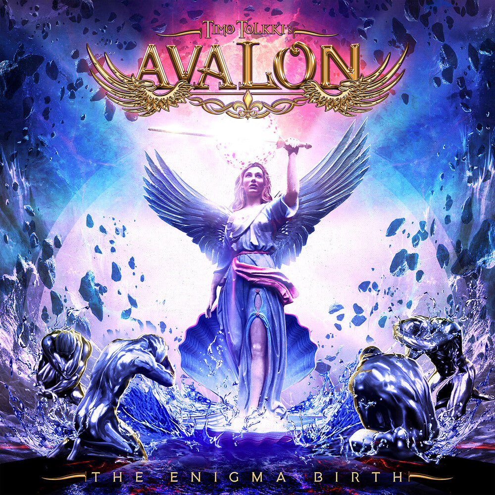 the album cover for Timo Tolkki’s Avalon - The Enigma Birth