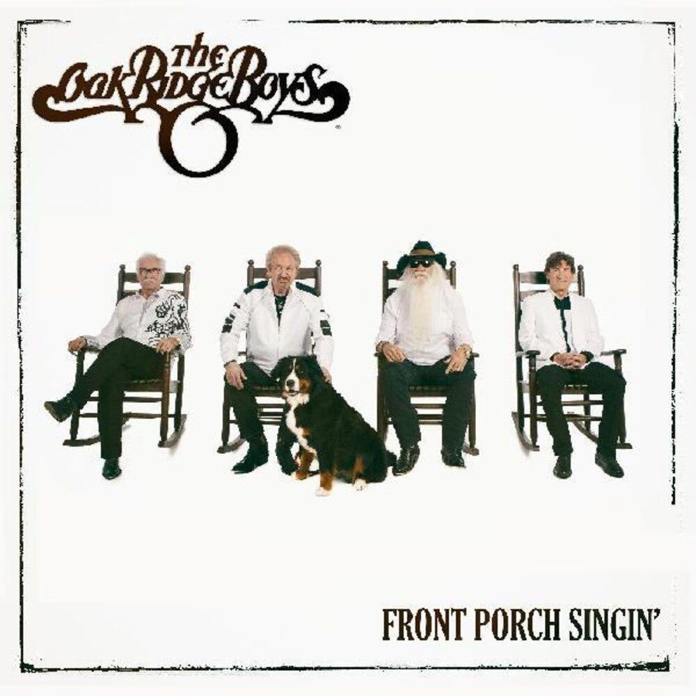 the album cover for The Oak Ridge Boys - Front Porch Singin' [LP]