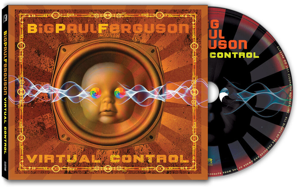 the album cover for Big Paul Ferguson - Virtual Control