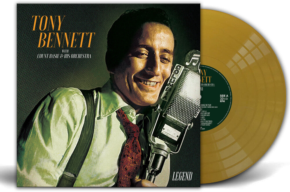 the album cover for Bennett, Tony / Basie, Count - Legend (Gold Vinyl)