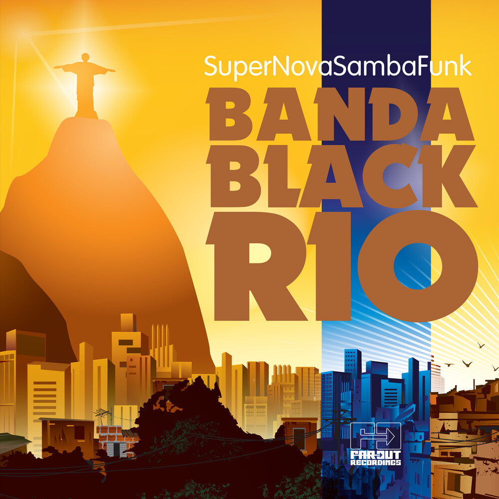 the album cover for Banda Black Rio - Super Nova Samba Funk (Spa)