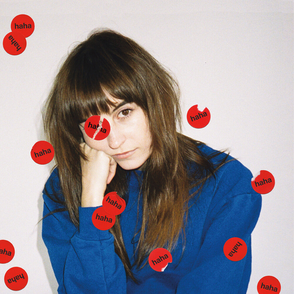 the album cover for Faye Webster - I Know I'm Funny Haha [Indie Exclusive Limited Edition Opaque Blue LP]
