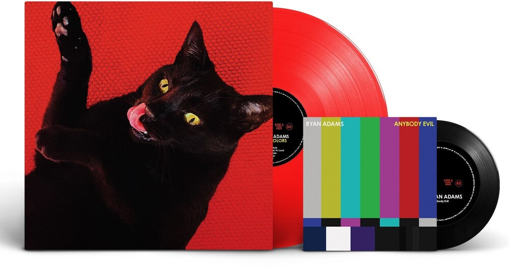 the album cover for Ryan Adams - Big Colors [Red LP with Bonus 7in]