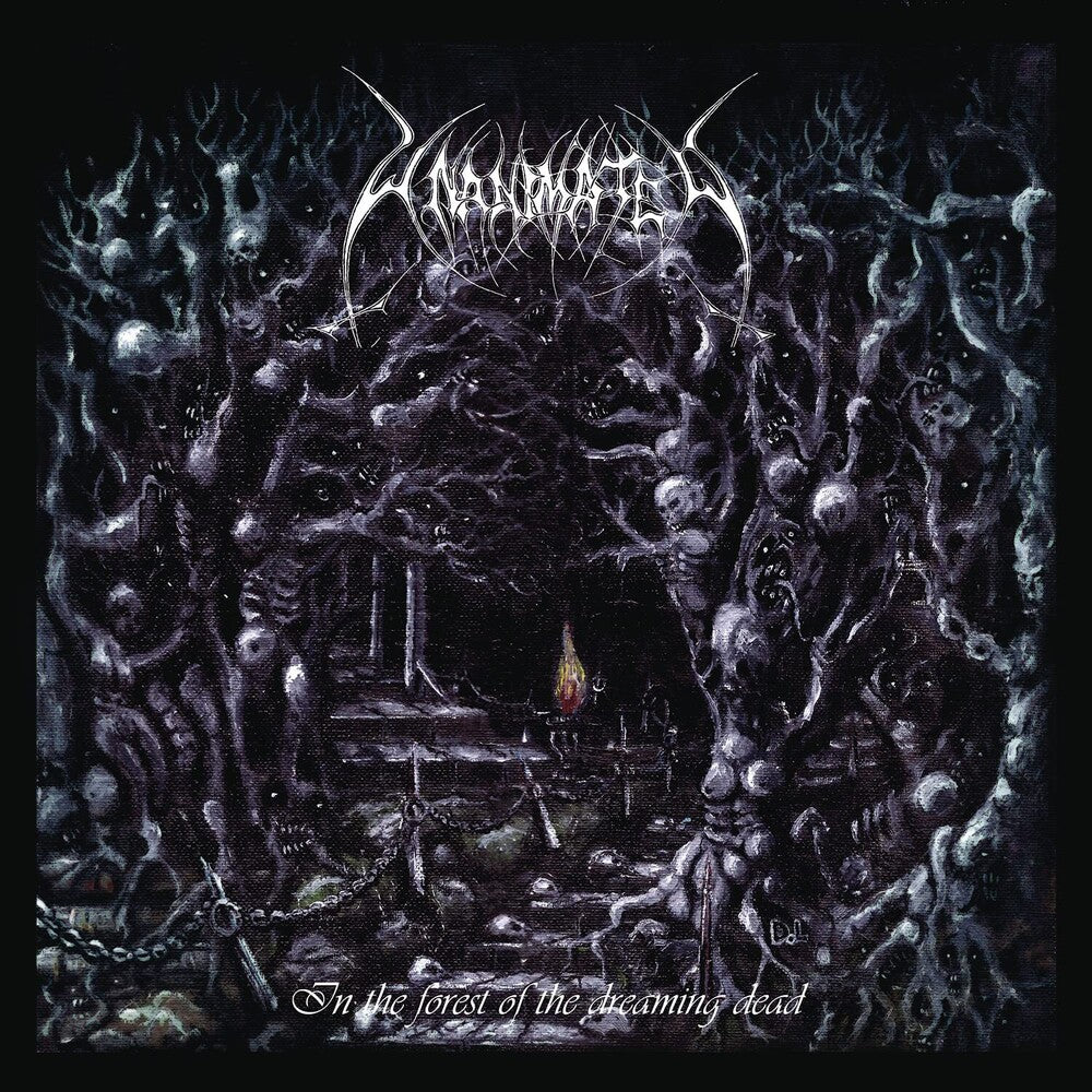 the album cover for UNANIMATED - In The Forest Of The Dreaming Dead (Ger)