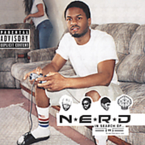 the album cover for N.E.R.D - In Search of
