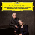 the album cover for Barenboim / Argerich / Soltani / Staatskapelle - Claude Debussy