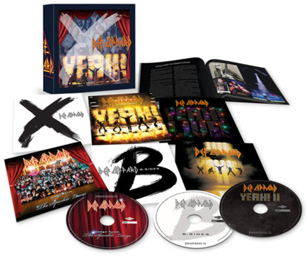 the album cover for Def Leppard - Volume Three [Limited Edition 6 CD Box Set]