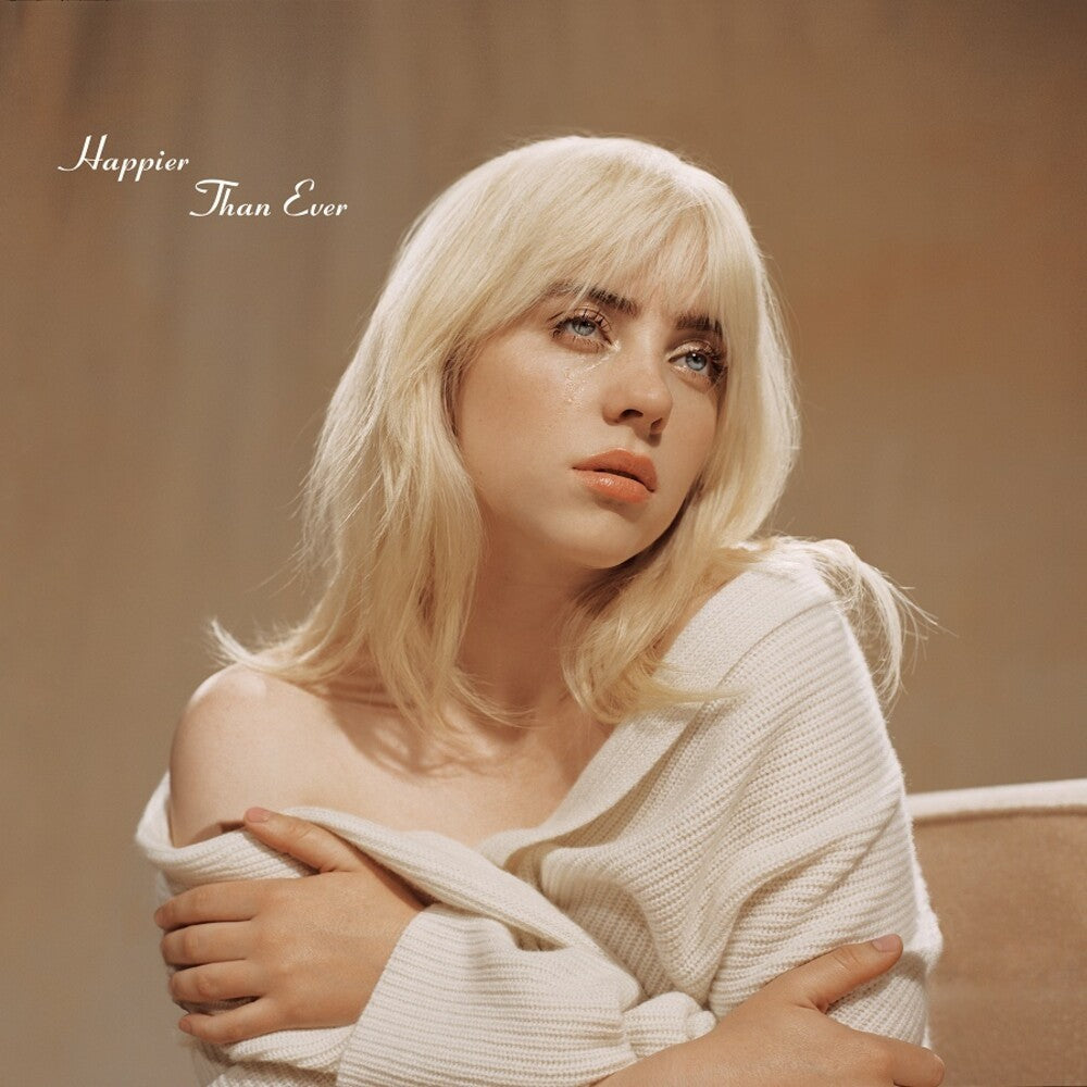 the album cover for Billie Eilish - Happier Than Ever [Clean]